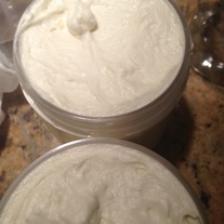 Whipped Shea Butter - unscented or sandalwood vanilla