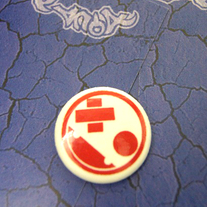 red/wht Button Pin