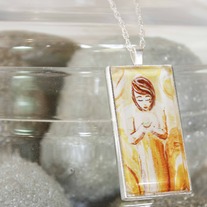 24" Sterling Silver Necklace ~ 'Bloom'