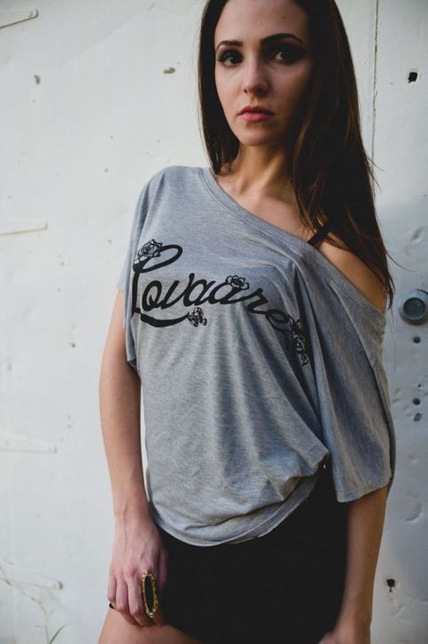 "Endlessly Blooming" Flowy Women's T-shirt