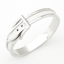 White belt bangle