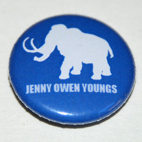 WOOLLY MAMMOTH 1" Button