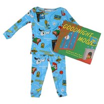 Books to Bed- Boys Goodnight Moon PJ& Book set