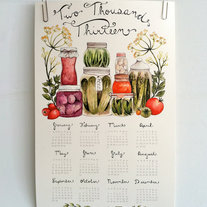 Canning Love 2013 Wall Calendar