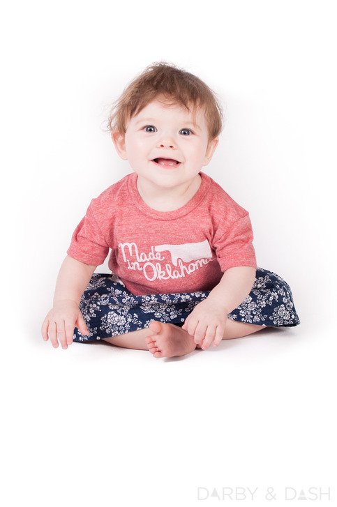 Made in Oklahoma - Red Kids Tee