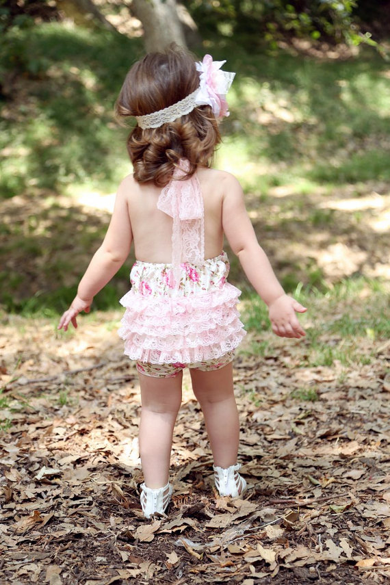 Baby girl lace romper/ onesie on Storenvy
