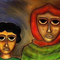 Mother and Child - digital art