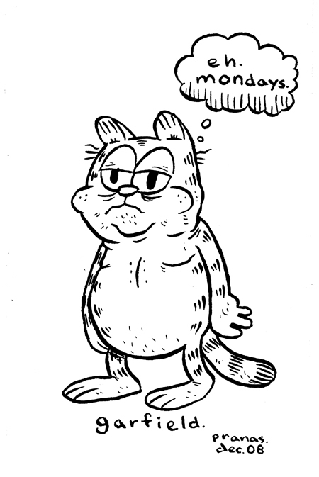 Fan art: Garfield