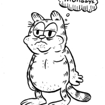 Fan art: Garfield