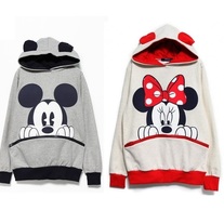 Minnie & Mickey Hooded Sweater