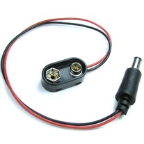 9V Snap to Barrel Plug Addapter