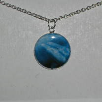 Dolphin Bezel Pendant