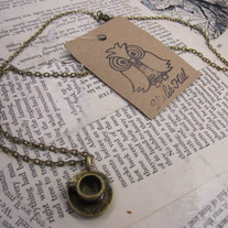 Tea Cup Necklace
