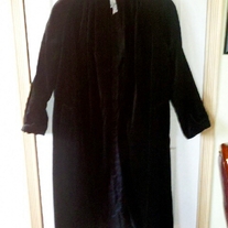 Collections Black Velvet Open Jacket