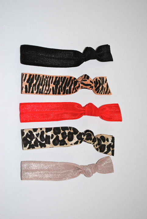 The Courtney Set- 5 No-Crease Hair Ties
