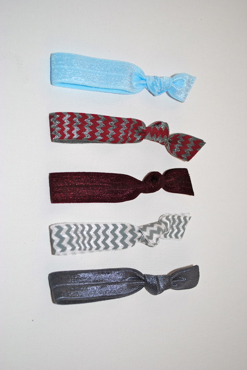 The Ashley Set- 5 No-Crease Hair Ties