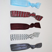 The Ashley Set- 5 No-Crease Hair Ties