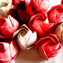 Origami Rose