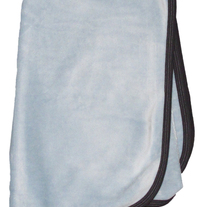 Coccoli Velour Blanket- Light Blue