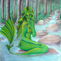 Melusina original drawing