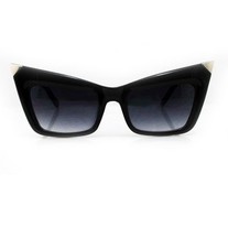 Cat Eye Sunglasses with Metal Point