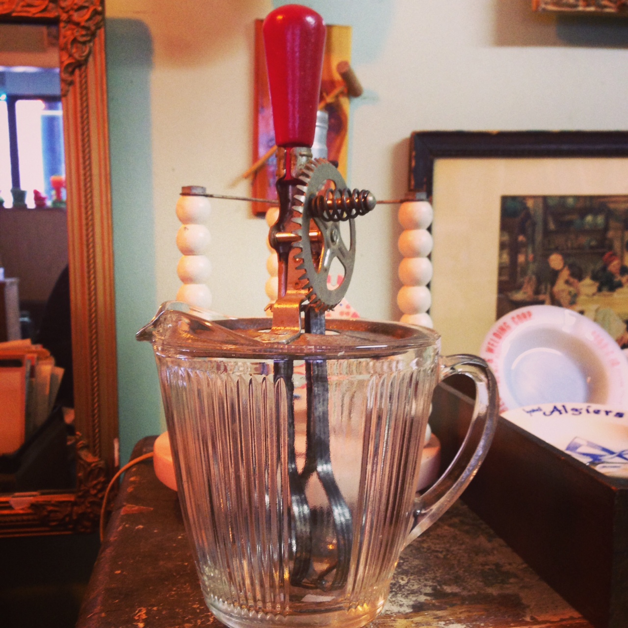 Vintage Manual Hand Mixer on Storenvy