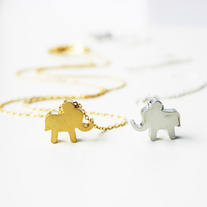 Mini Elephant Necklace 
