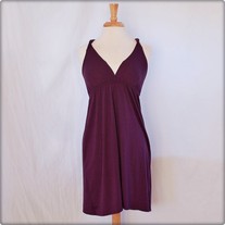 Purple Sweetheart Strappy Dress