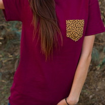 Cheetah Pocket Punt T-Shirt 