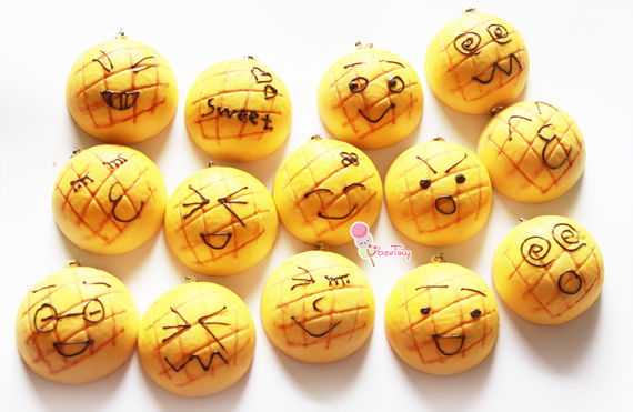 Medium Large Melon Bun Squishy Emoticon Faces ? Uber Tiny ? Online Store Powered by Storenvy