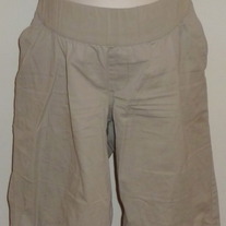 Khaki Shorts-Liz Lange Maternity Size Medium  01276