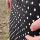 High-waisted Polka-dot Skirt - Thumbnail 2