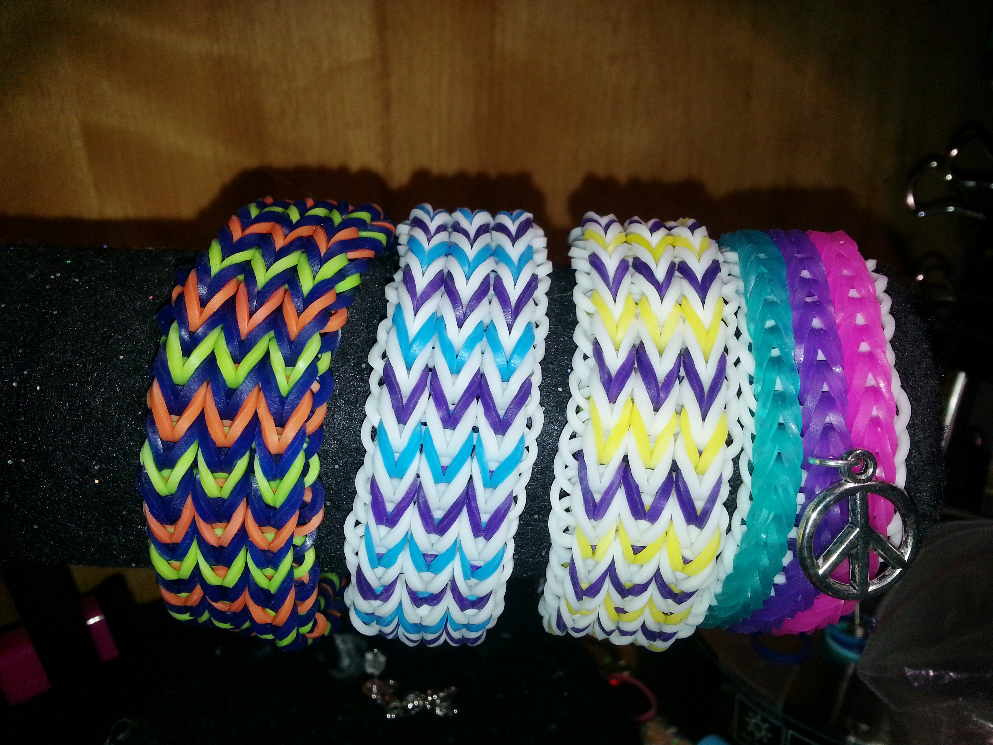 Triple Fishtail Loom Bracelet (02) on Storenvy