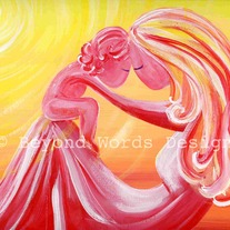 Mother & Child ~ Matted 8x10 Giclee Print