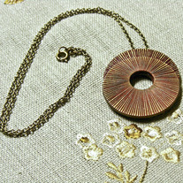 Sunburst Pendant Necklace