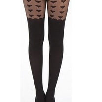 Heart Suspender Stockings