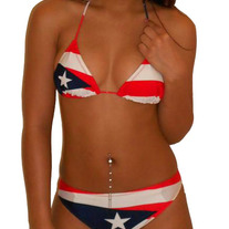 Puerto Rican Bikinis Puerto Rican Flag Bikini