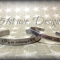 Aluminum cuff bracelet