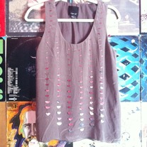Aryn K. Gray Embellished Tank M