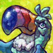 Toucan Sam print - Spoonfellas - Sammy the Nose