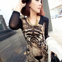 Vestido-Camiseta Tigre / Tiger Dress-TShirt 2WH042