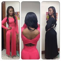 2 SPLIT DRESS PLUS