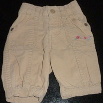 Corduroy Khaki Pants-OshKosh Size 3 Months