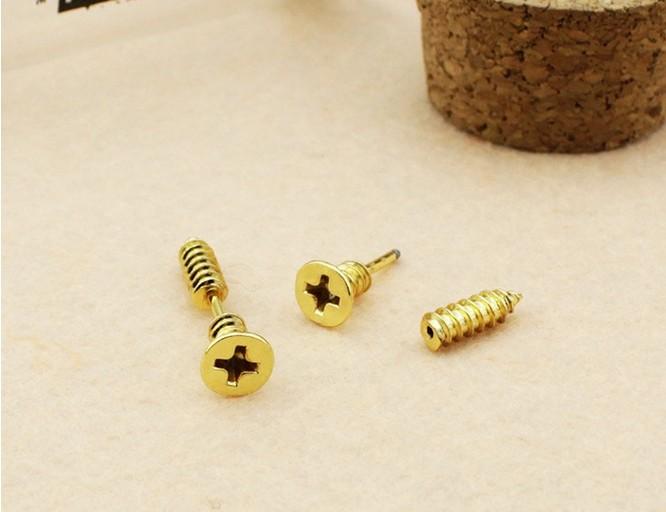 Screw Stud Earrings on Storenvy