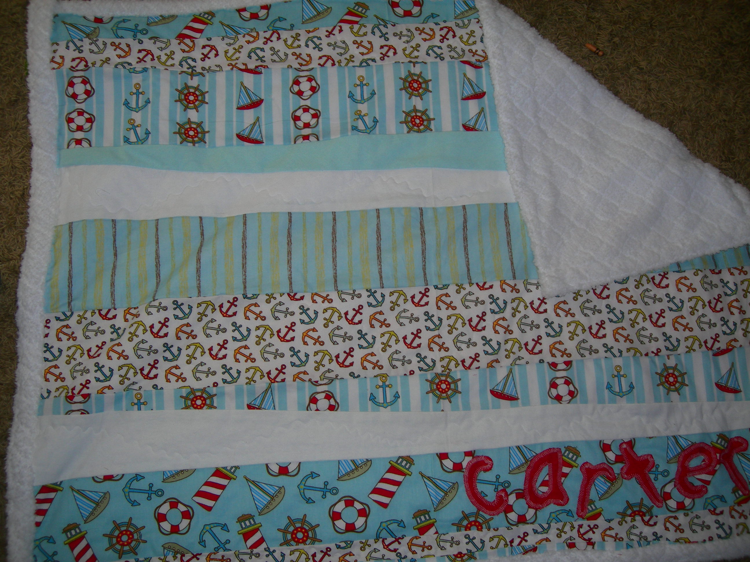 Custom Personalized Crib Quilts on Storenvy