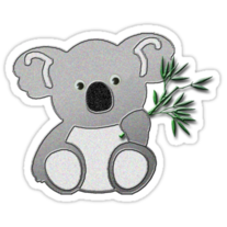 Koala Bear Sticker