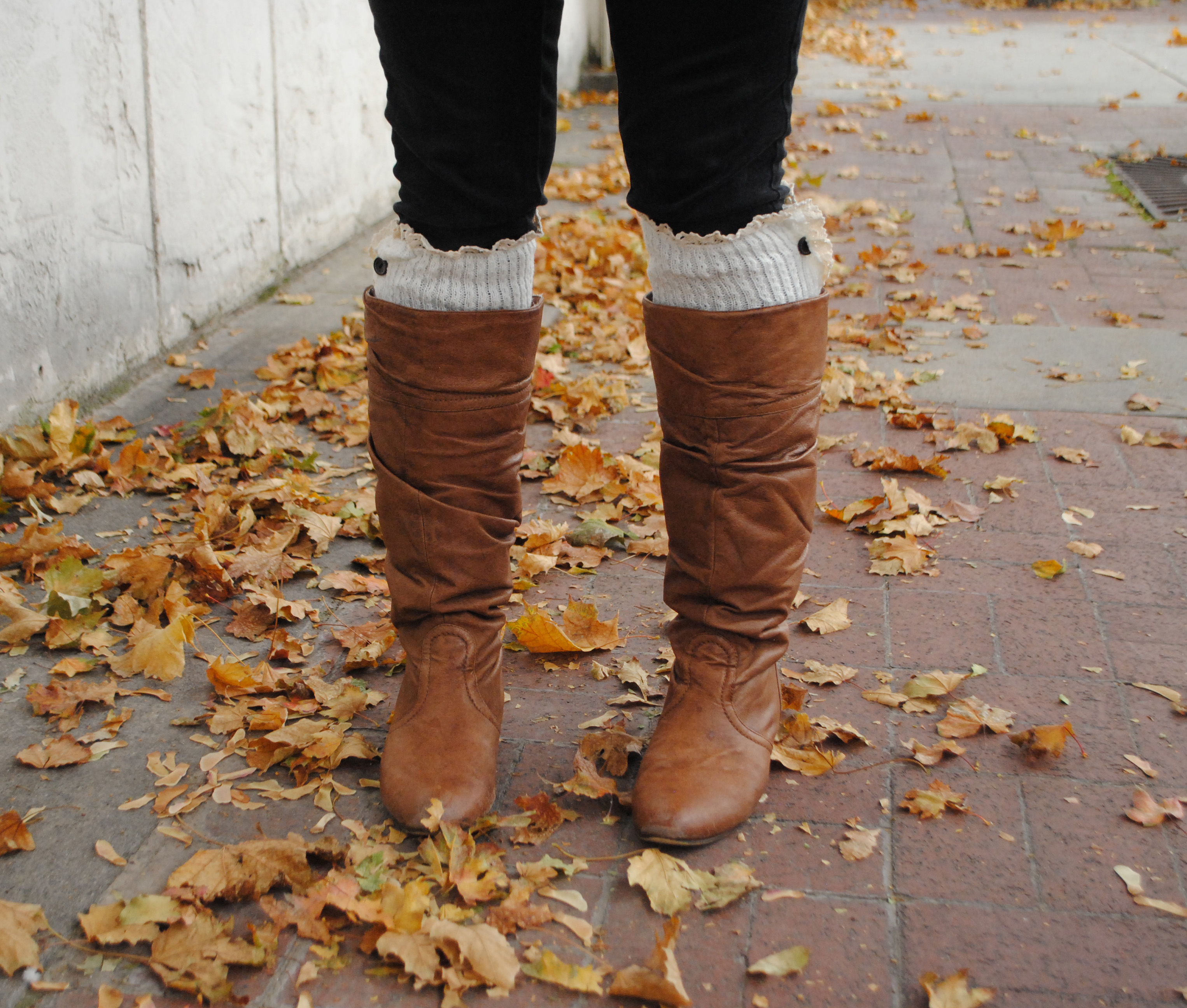 Lace Trim Boot Socks on Storenvy