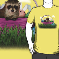 Easter Raccoon T-Shirt