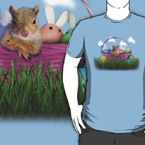 Easter Squirrel T-Shirt