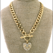 I Love You Heart Necklace 